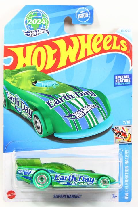 

Hot Wheels 2024 Supercharged Green Earth Day #124 [Предмет]