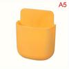 Remote control storage box, air conditioning, wall mounted bedside phone charging storage rack, storage rack without punching