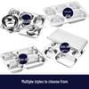 Stainless Steel Divided Lunch Tray Set