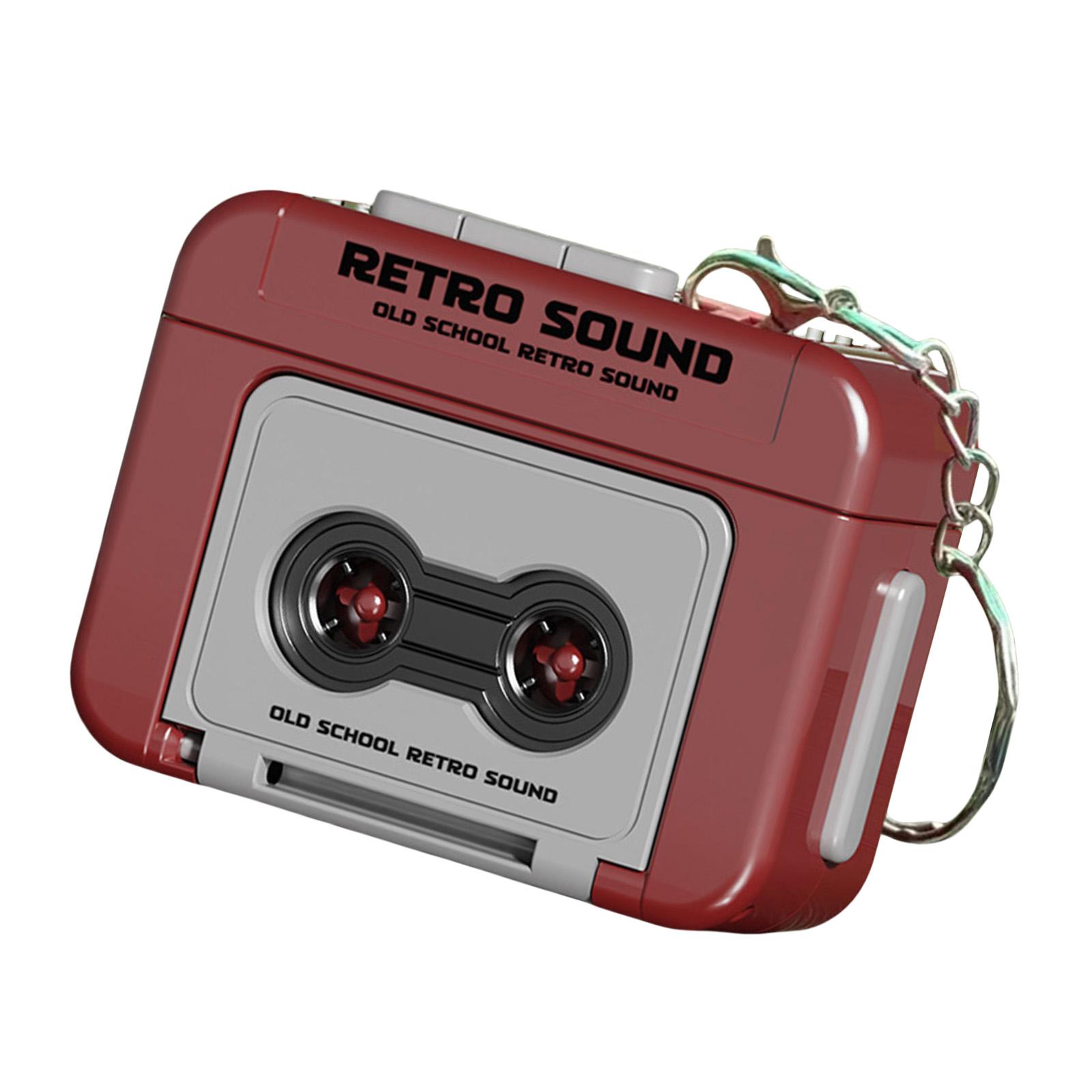 

Ностальгический маленький аксессуар для блокфлейты, винтажный маленький кулон для блокфлейты, текстура ABS, подходит для домашнего декора в любой комнате красный