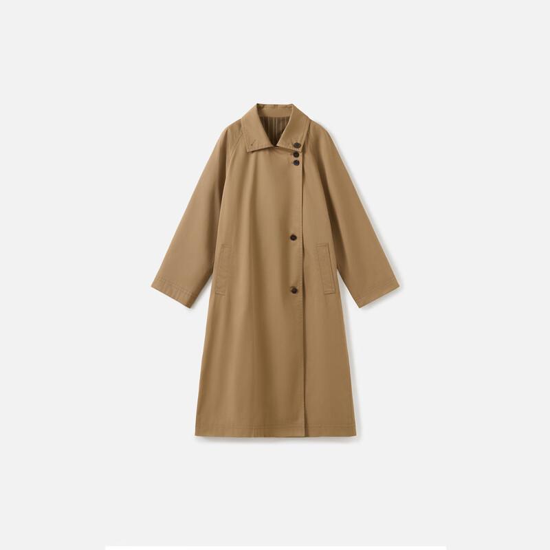 Broadcast Women's Retro Commuter Mid-Length Trench Coat