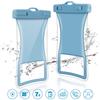 7.2 Inch Floating Airbag TPU Waterproof Mobile Phone Bag For Swimming Diving Trekking Beach