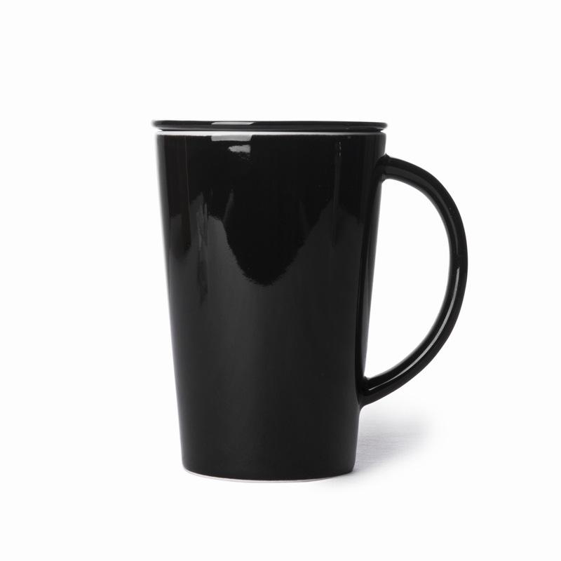Coffret Cadeau Fête de la Mi-Automne Fête des Enseignants, Tasse en Céramique Tasse à Eau avec Filtre Boîte Cadeau Sac
