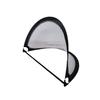 But de football portable pliable pour enfants, d'extérieur, avec filet pour s'amuser en famille