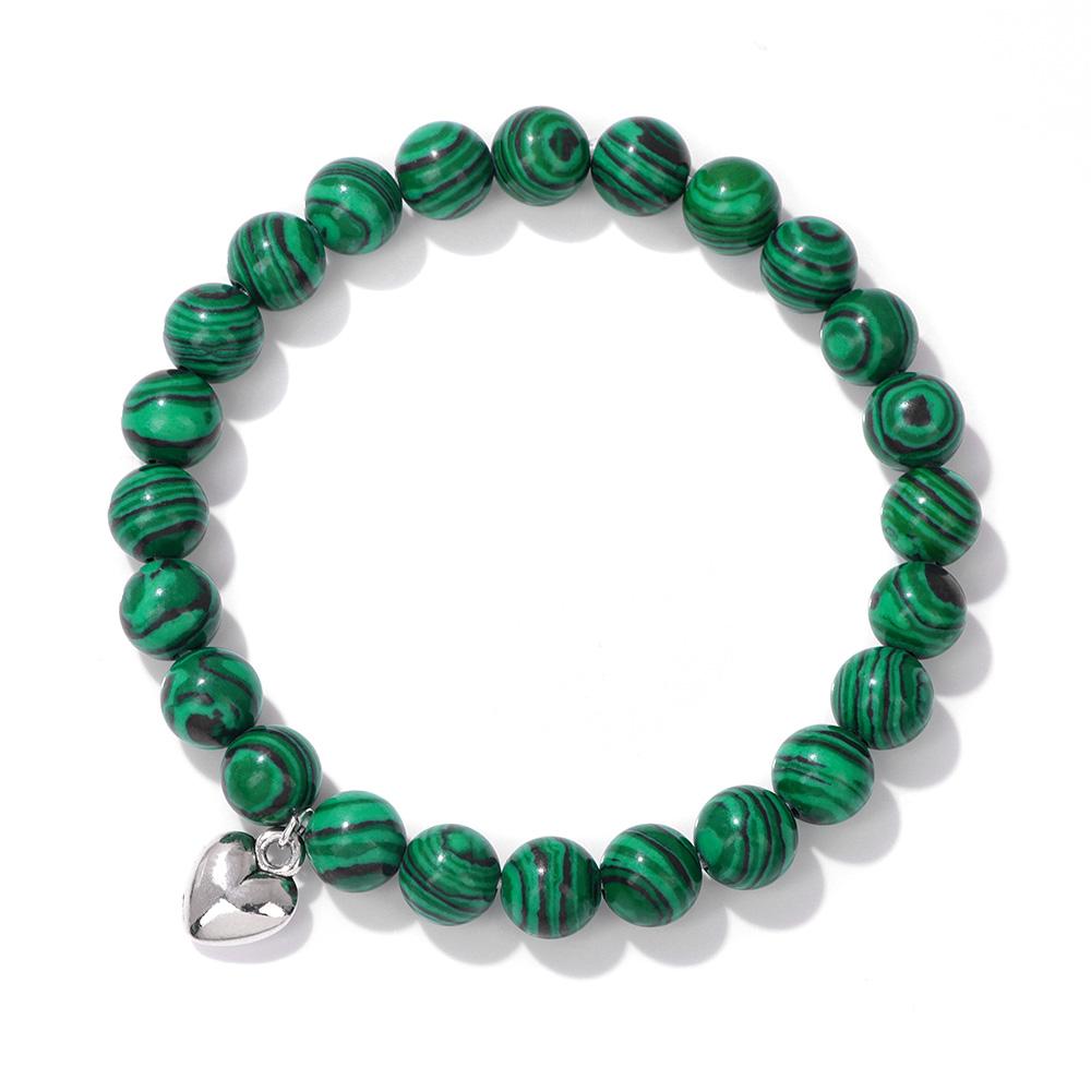 Handmade Natural Stone Lotus Ohm Buddha Beads Bracelet Pink Zebra Stone Lotus Charm Bracelet for Women Men Yoga Jewelry Gifts