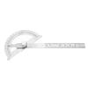 Stainless Steel Protractor 0-180 Degree Inclinometer Protractor Goniometer Angle Finder Measuring Device Ruler