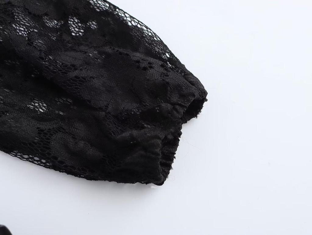 2025 Frühling Damen Europäischer & Amerikanischer Stil Spitzenkleid