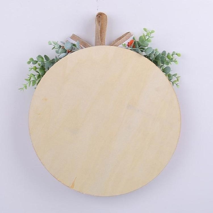 Elegant Fall Pumpkins Bowknot Wood Hanging Ornament Sign Fashion Accessory for Festival Home and Yard Decoration