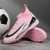 Mens Football Shoes Anti Slip TF Grass Competition Training Original High-quality Comfort Anti Twist Five-a-side Football Boots