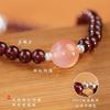 Hongyunweiwannan Pure Natural Crimson Agate Garnet Bracelet for Women Official Flagship Store Natural