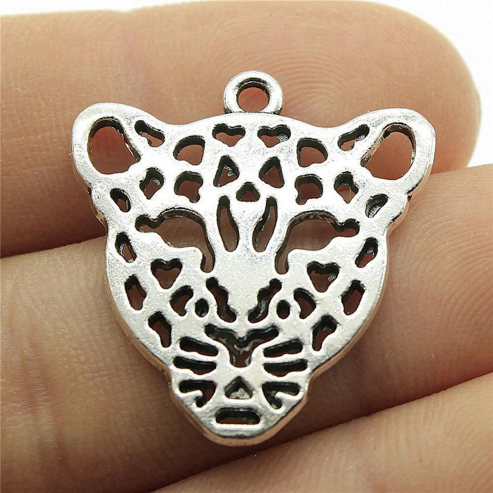Charms Tiger Lion Wolf Pendants Kids' Jewelry Materials QC131