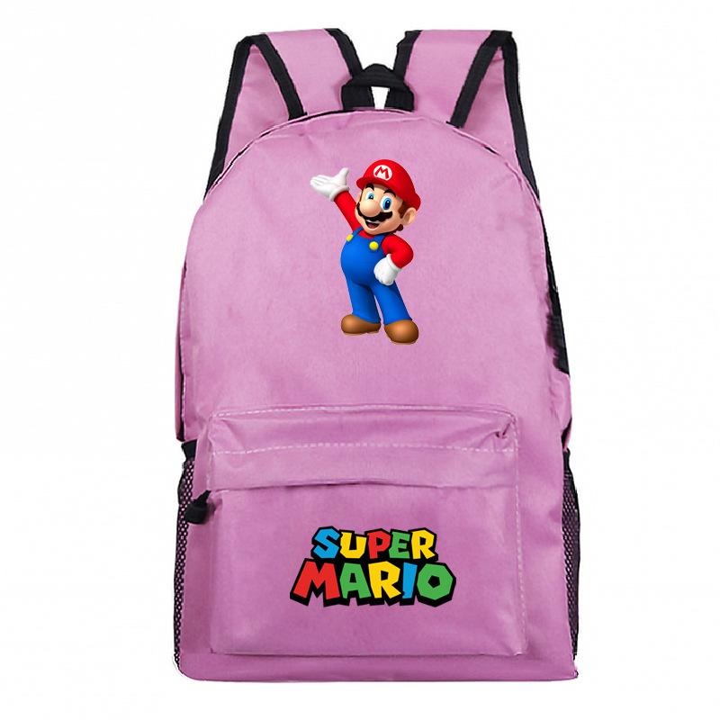 Peripheral Backpack Animation Cartoon Game Schoolbag Creative Pattern Heat Transfer Backpack