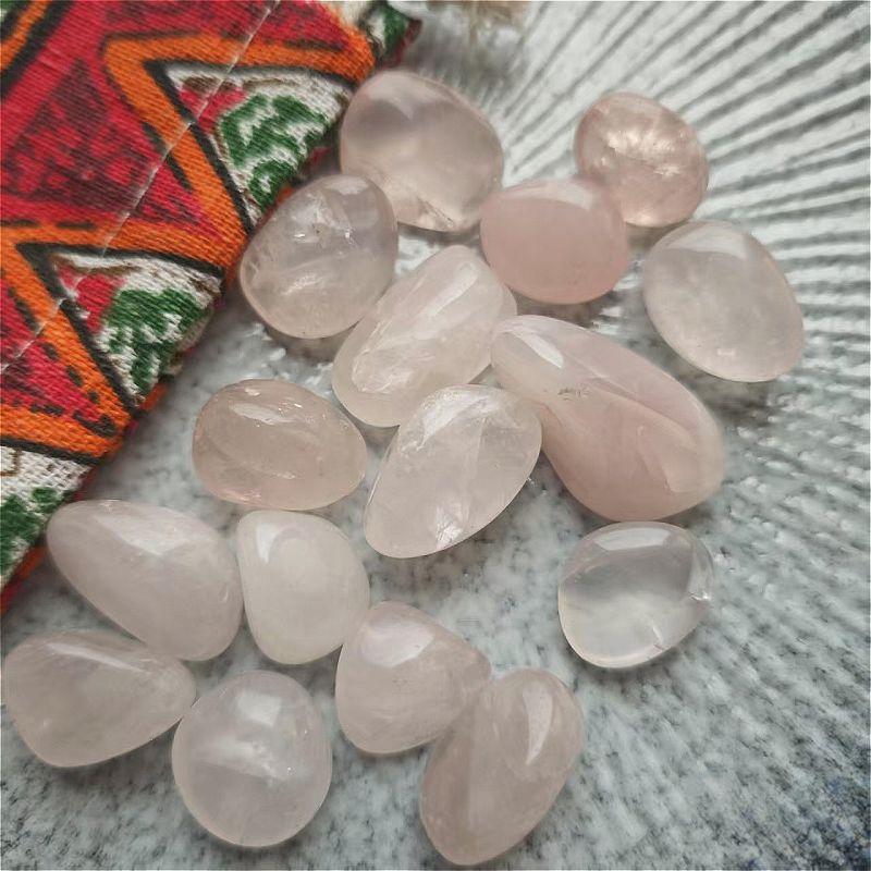 100g/pack Natural Tumbled Polished Crystal Quartz Stone Raw for Decoration Reiki Gifts Energy Therapy Size 15-20MM