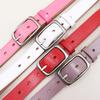 Rare Color Women's Cowhide Buckle Belt - Simple, Versatile, Retro Korean Style for Jeans