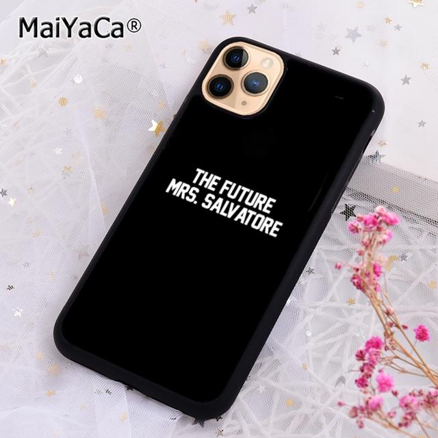 MaiYaCa Vampire Diaries DAMON Stefan Salvatore Phone Case For iPhone 17 Air 16 16e 15 14 Plus 11 12 13 Pro Max Cover Coque