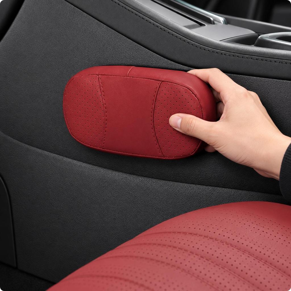 Car Leg Support Cushion Comfortable Knee with Attachment Supportive PU Pad