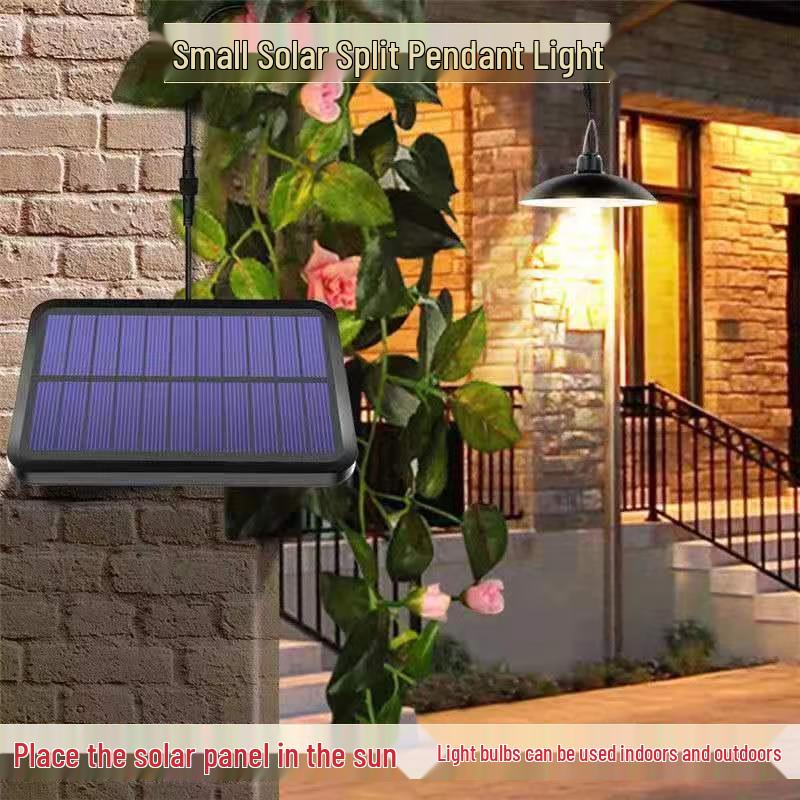 Applique Murale Extérieure Séparée Solaire avec Télécommande