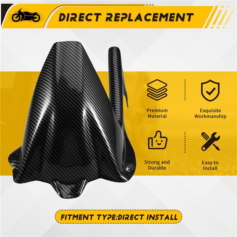 NEW-For BMW S1000RR 2009-2018 S1000R 2014-2025 Motorcycle Parts Fender Hugger Chain Guard Rear Tire Mudguard