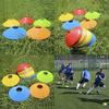 Soccer Discs Bucket Marker Training Sign Flat Cones Marker Discs