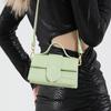 2025 Trend European and American Personality Portable Mini Square Bag Versatile Temperament Design Sense Crossbody Change Bag Woman