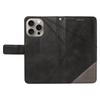 For iPhone 15 Pro Max Case Card Slots Lines Pattern PU Leather Phone Cover Stand
