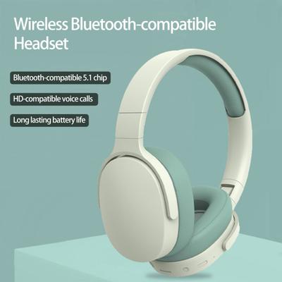 Bezprzewodowy zestaw słuchawkowy HiFi Składany Inteligentna redukcja szumów Ergonomiczny Bluetooth 5.1 Stereo Słuchawki nauszne Akcesoria audio