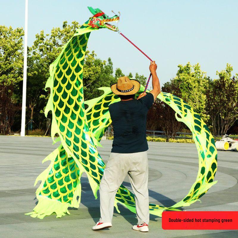 Double-Sided Dragon Dance Ribbon for Beginners - Adult Fitness & Square Dancing