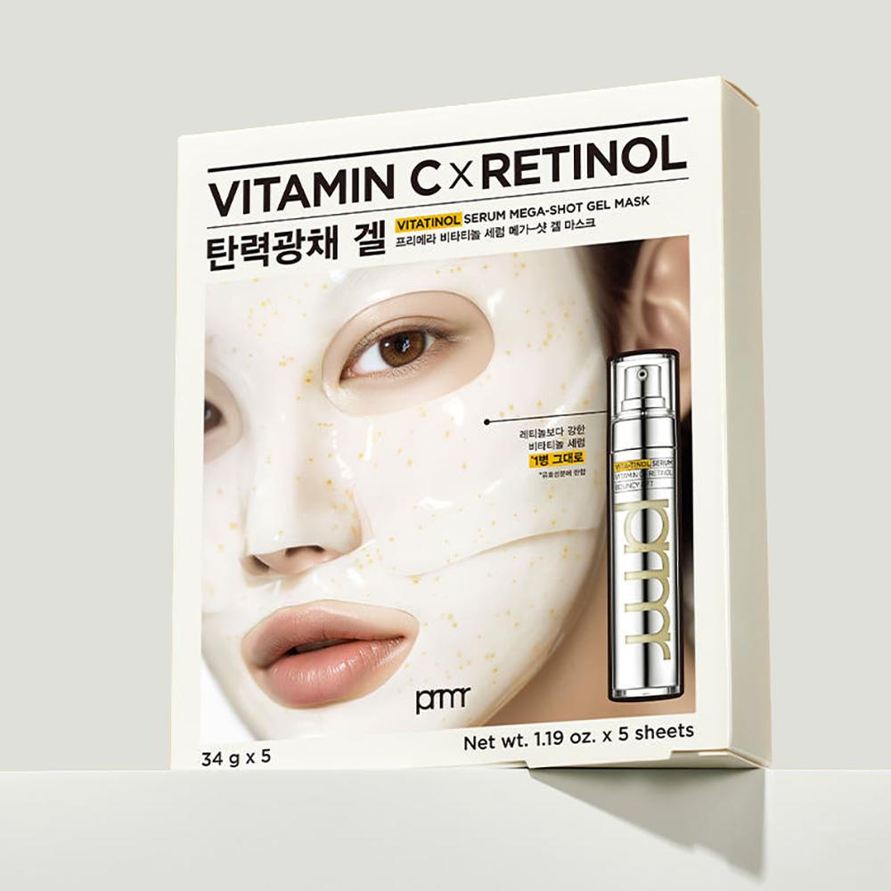 PRIMERA Vita Tinol Firming Gel Mask 34g (5pcs) 5pcs