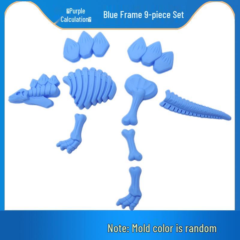 Handmade Colored Playdough Set for Kids with Molds and DIY Tools