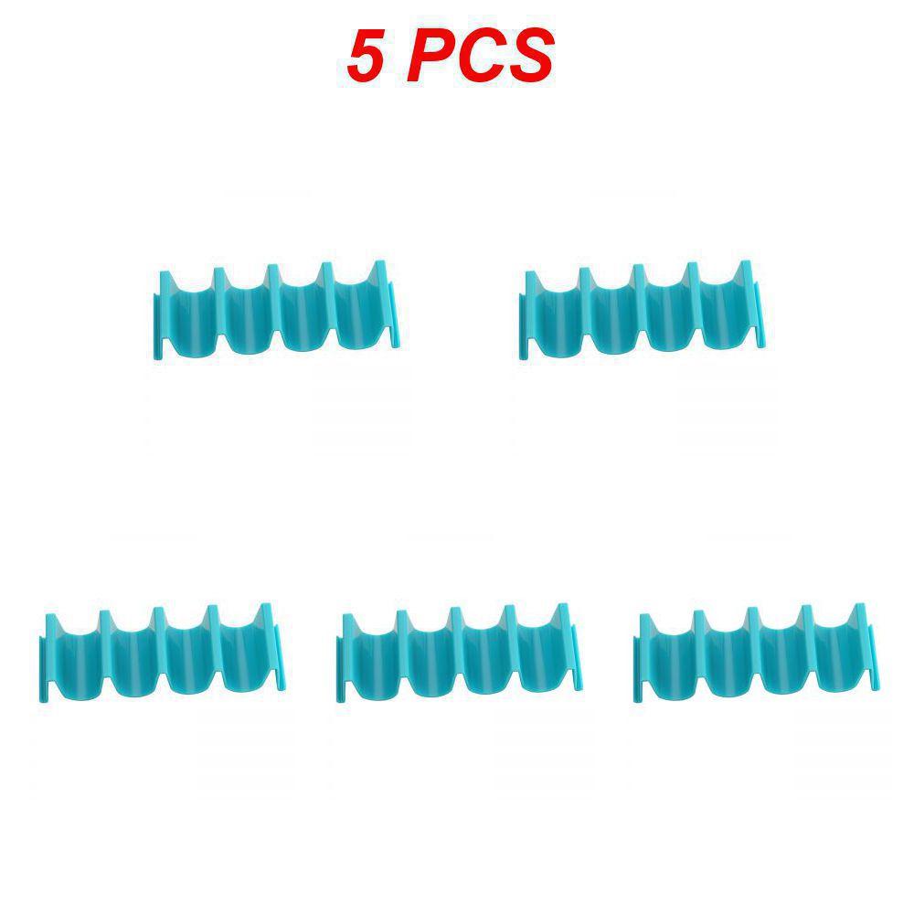 1~5 ШТ. Тримачі для тако у формі хвилі. Стійка для підносів для мексиканської їжі. Підставка для піци, хот-дога, тортильї, млинців. Багатофункціональна кухня.