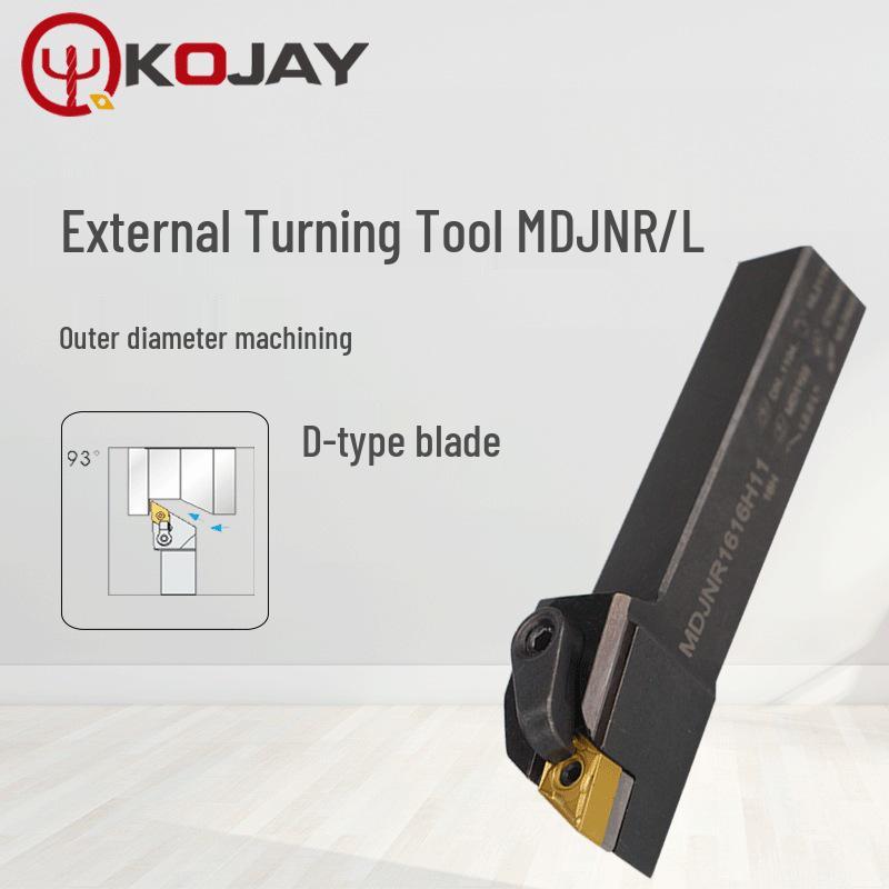 Kojay Kejie External Cylindrical Turning Tool Holder MDJNR1616H11 CNC Tool Holder