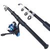 Angelruten- und Angelrollen-Kombinationen, Teleskop-Angelrute, leichte Angelrolle, Angelgerät