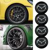 4 Stück Auto Radnabenkappen Abdeckungen Aufkleber Decals Für Mazda 3 Bk 6 G Gh Cx3 6 Gj 626 Demio 323 Cx-5 Cx-7 Cx9 Cx8 Cx30 Mx-5