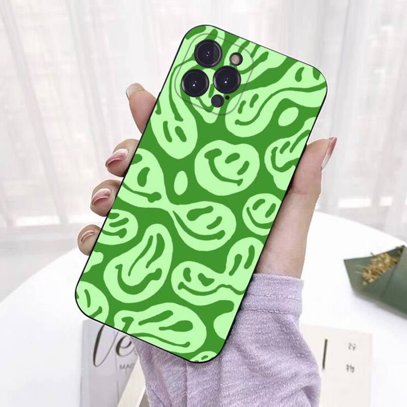 Funny Smiley Face Phone Case For iPhone 8 7 6 6S Plus X SE 2020 XR XS 14 11 12 13 Mini Pro Max Mobile Case