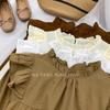 Damen Retro Französisches Langarmhemd mit Rüschenkragen - Autumn Slim Fit