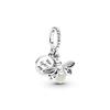 New 925 Sterling Silver Blue Butterfly Scaled Fish Wave Turtle Charm Bead Fit Original Fasion Bracelet &Necklace Women Jewelry