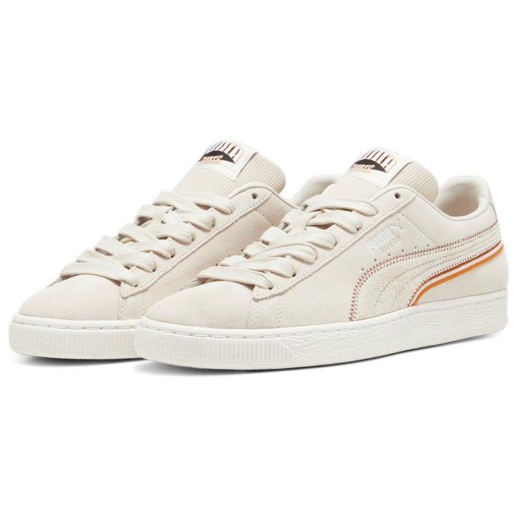 Puma Suede For The Fanbase - Alpine Snow Unisex Sneakers Cream Warm-White 397266-01