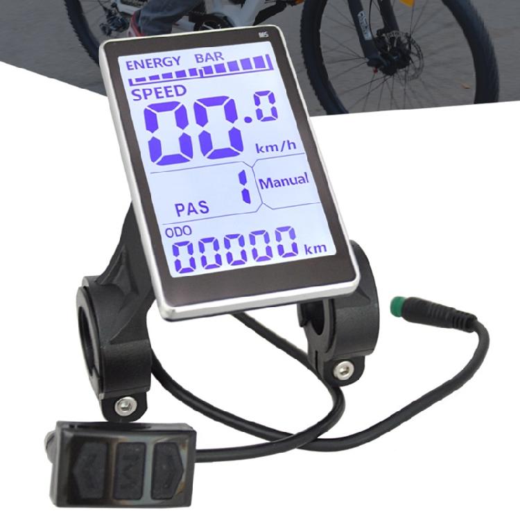 High Accuracy LCD Speed Display Screen Electric Bike LCD Display Meter for Professional Technicians and Cyclists