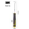4-Piece Auto Repair Tool Set: Tire Patching, Oil Seal Hook, Screwdriver.