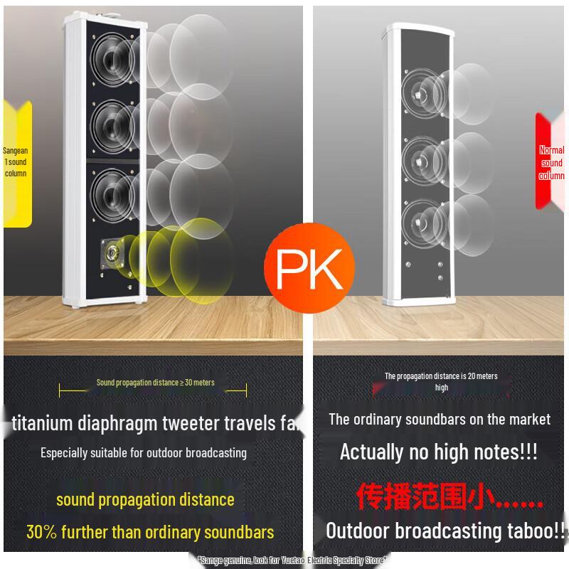 Sianke G36B Wireless Bluetooth WiFi Public Broadcast Speaker System