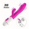1pc Rabbit Vibrator 30 Frequency USB Charging Double-headed Clitoral Vaginal Vibration Massage Stick Sex Toy For Women Adult Supplies