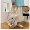 Small fresh canvas bag female, new trendy autumn and winter students class messenger bag handbag shoulder bag