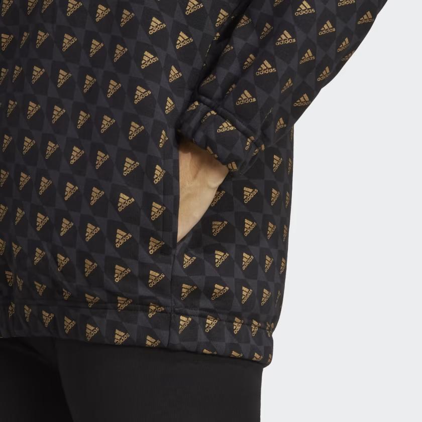 Adidas All Season X Logomania Hoodie Damen Hoodies Schwarz IM1259