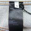 Pristine BALENCIAGA Jacket Hourglass Denim Jacket Cotton 36 773776 Used