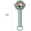 USB Hand Fan Semiconductor Refrigeration Fast Cooling 2200mAh Battery Rechargeable Handheld Fan Air Cooler