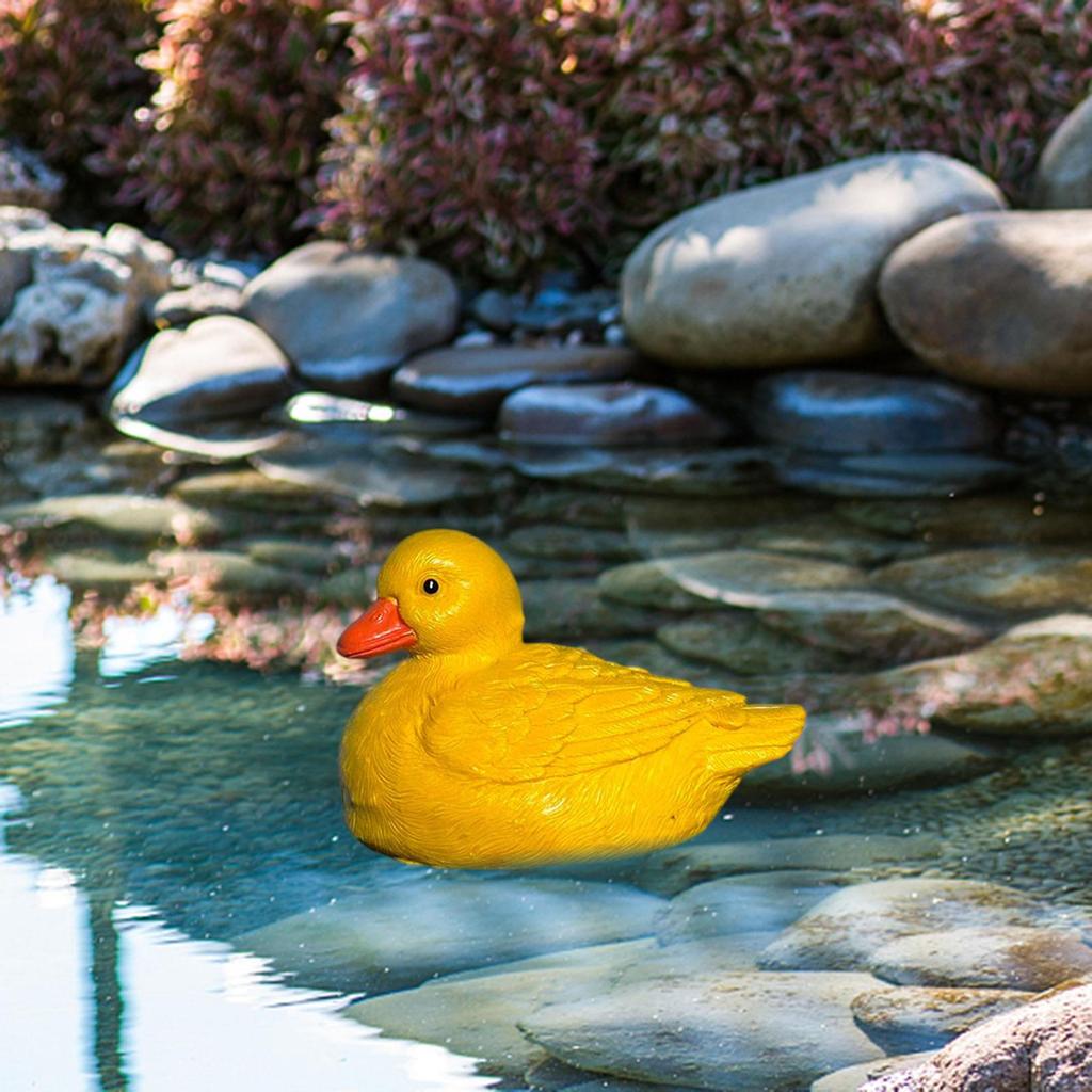 Entenstatue Tierskulptur Landschaftsgestaltung Figur Ornament für Teich