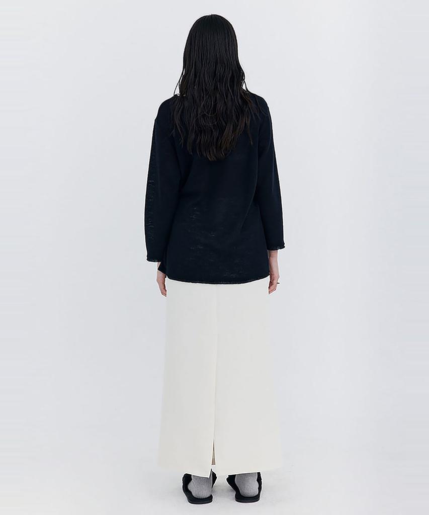 Bundercammer Basic Long Skirt_Cream
