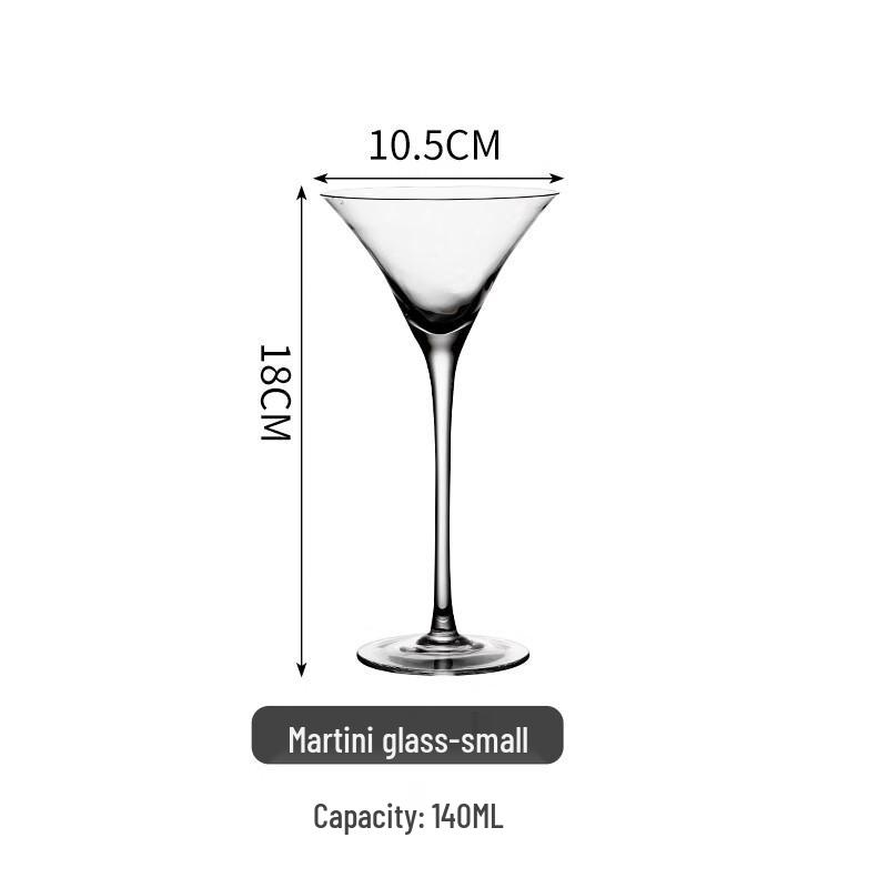 Creative Glass Martini Cocktail Glass 140ml