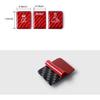 BETTERHUMZ Carbon Fiber ESP Console Button Decor Sticker Compatible with Toyota GR86 for Subaru BRZ -2025 Car Interior Molding Accessories