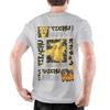 Retro Raichu T Shirt Men's Crewneck Short Sleeve Tops Shirts Summer Tops